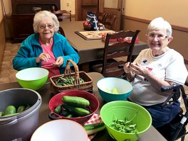 Mary Fuhs and Billie Sakel